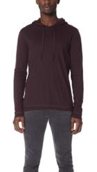 Vince Double Layer Pullover Hoodie