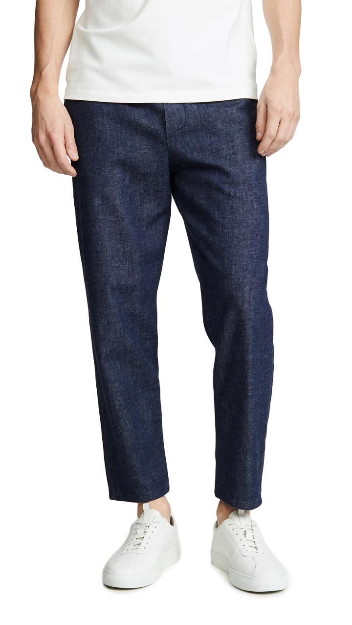 Maison Kitsune Denim City Pants