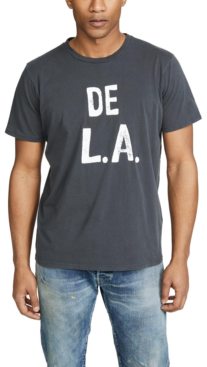 Mother The Crew Neck Buster La Graphic Tee