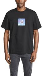 Msgm Tee With Shark Patch