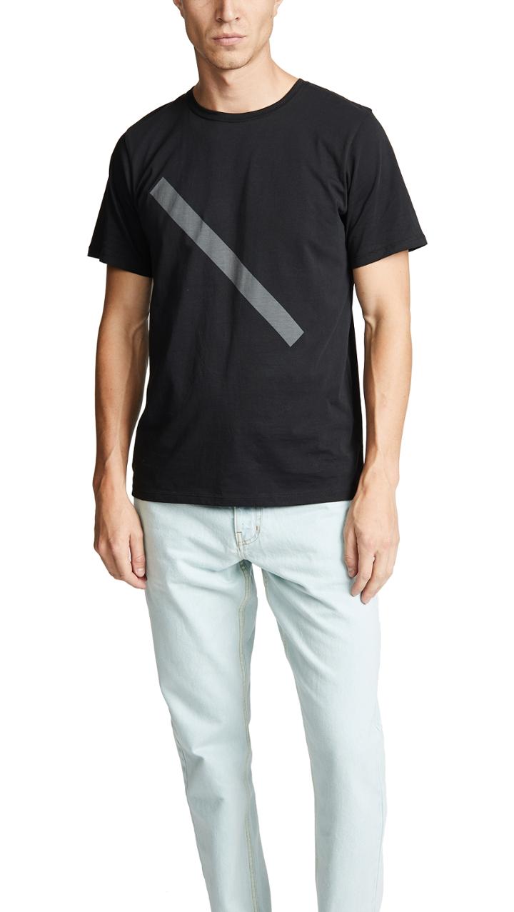 Saturdays Nyc Slash Short Sleeve Tee