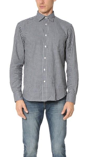 Hartford Paul Flannel Check Shirt
