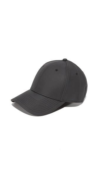 Rag Bone Leather Baseball Cap