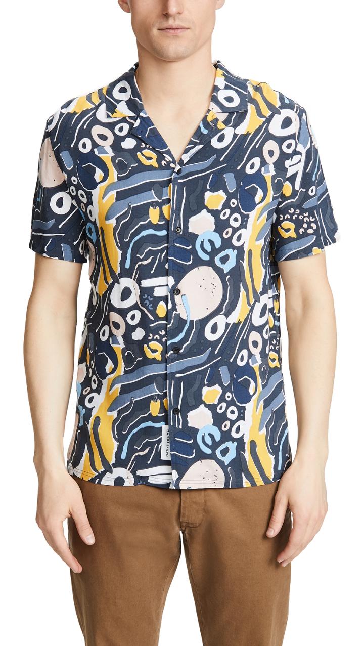 Native Youth Nostalgia Print Shirt