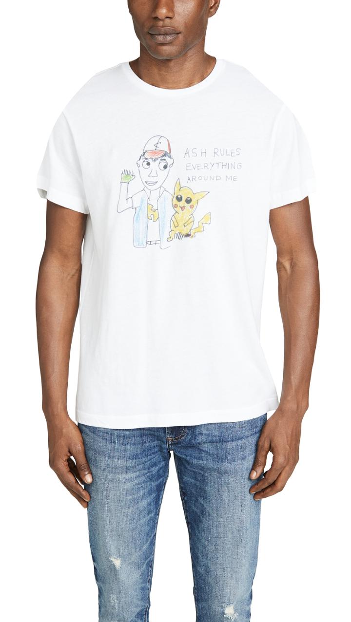 Unfortunate Portrait Short Sleeve Ash Rules T Shirt