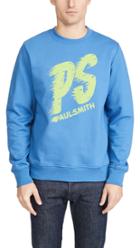 Ps Paul Smith Teal Green Faster Sweatshirt