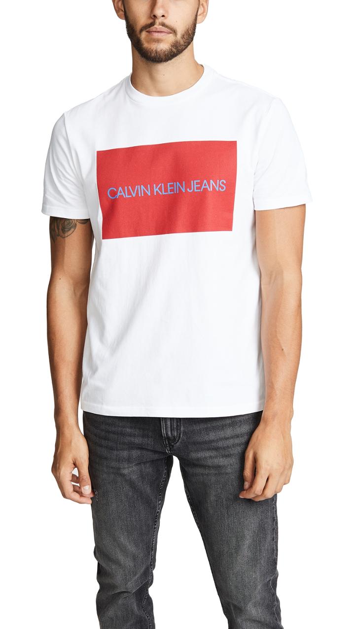 Calvin Klein Jeans Edi Institutional Logo Tee