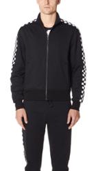 Versus Checkerboard Taped Track Jacket