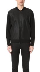 Theory Salleg Bilen Zip Bomber Sweater