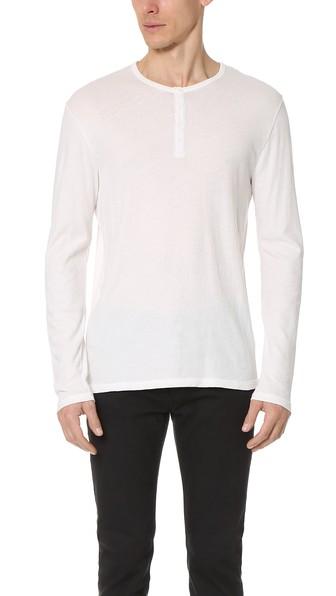 Vince Raw Edge Henley
