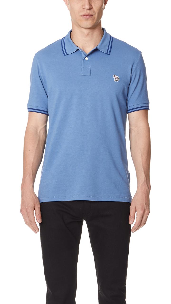 Ps By Paul Smith Zebra Polo Shirt