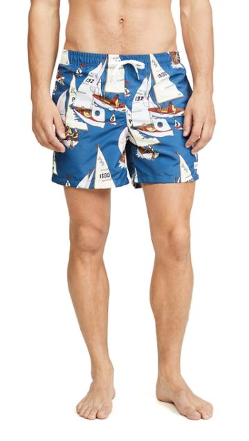 Bather Sailboat Trunks
