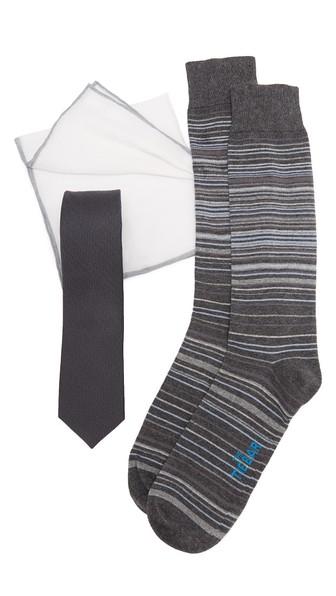 The Tie Bar Gray Astute Tie Set