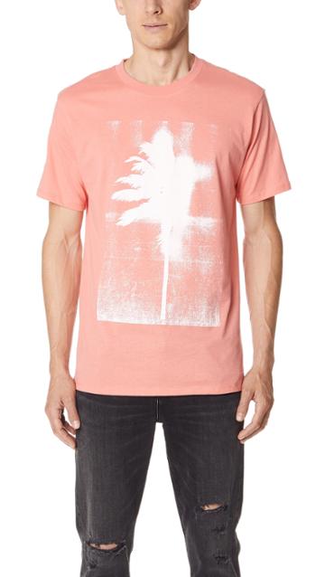 Double Rainbouu Palms Tee