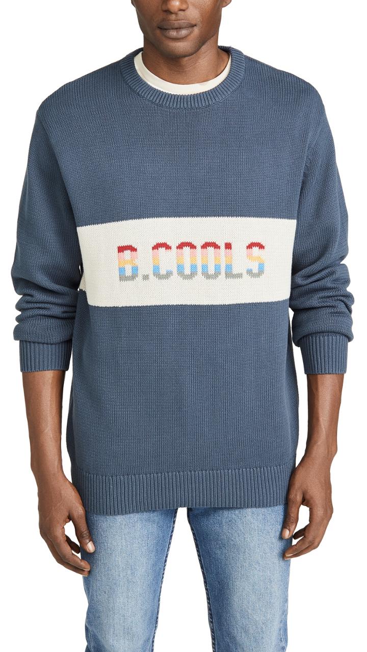 Barney Cools B Cools Logo Crewneck Sweater