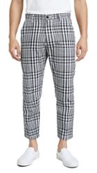 Obey Straggler Plaid Cropped Pants