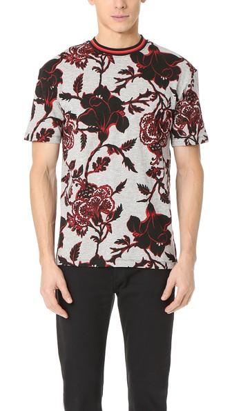 Mcq Alexander Mcqueen Floral Tee