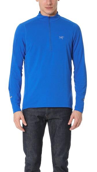 Arc Teryx Cormac Zip Neck Long Sleeve Pullover
