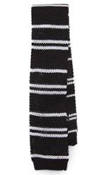 Paul Smith Stripe Silk Knit Tie