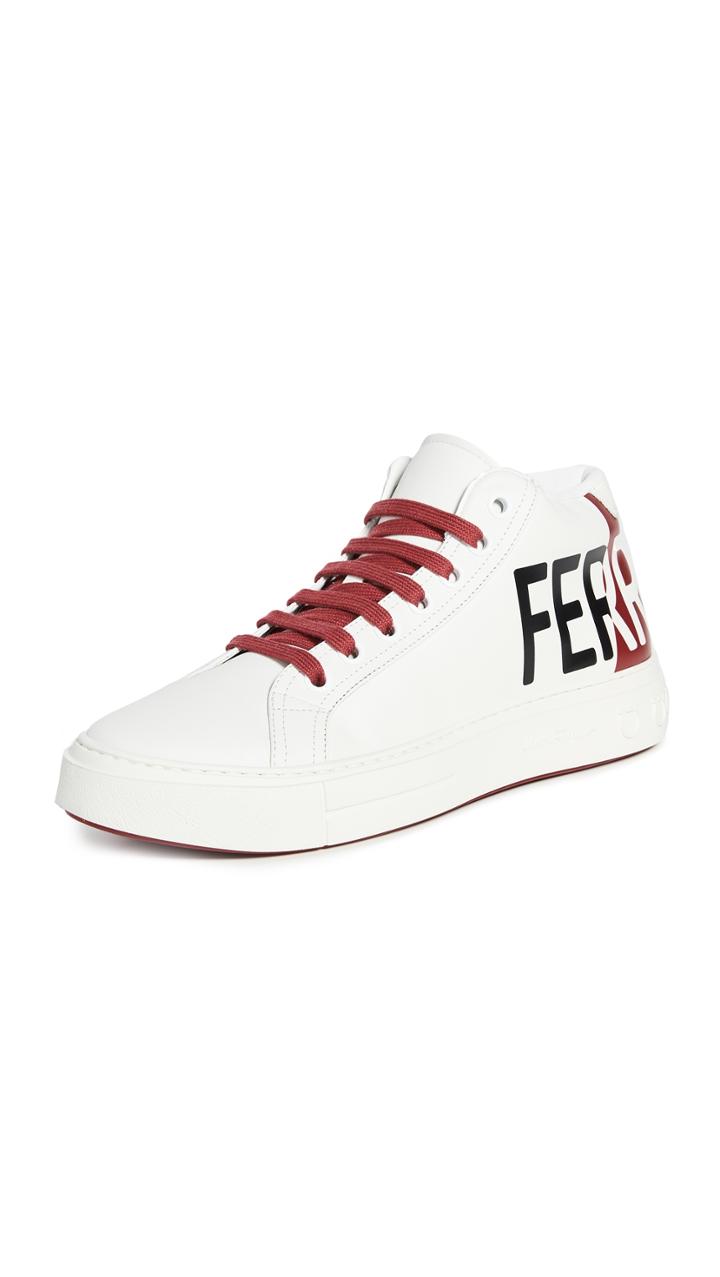 Salvatore Ferragamo Tour Hi Top Sneakers