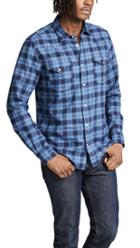 Woolrich John Rich Bros Melange Check Flannel Shirt