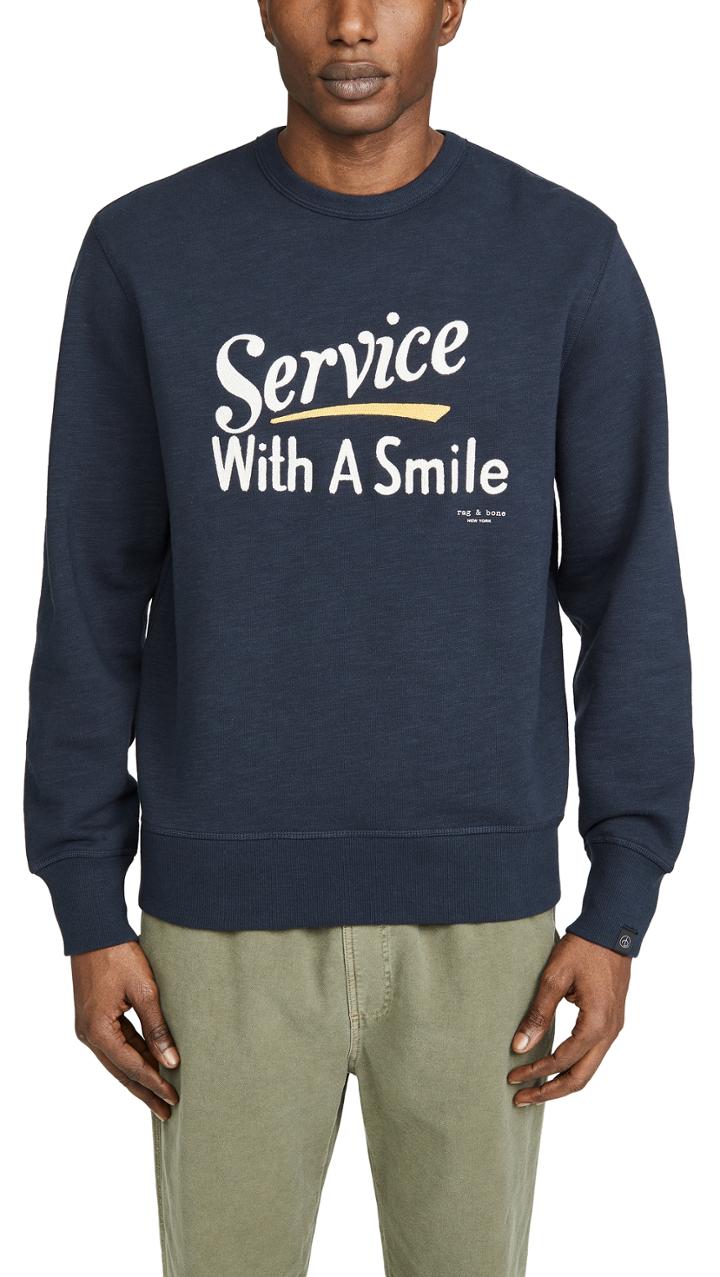 Rag Bone Good Service Sweatshirt
