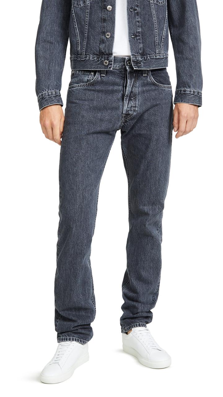 Helmut Lang Masc High Straight Jeans