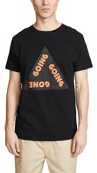 Wood Wood Short Sleeve Going Going Gone Print Tee