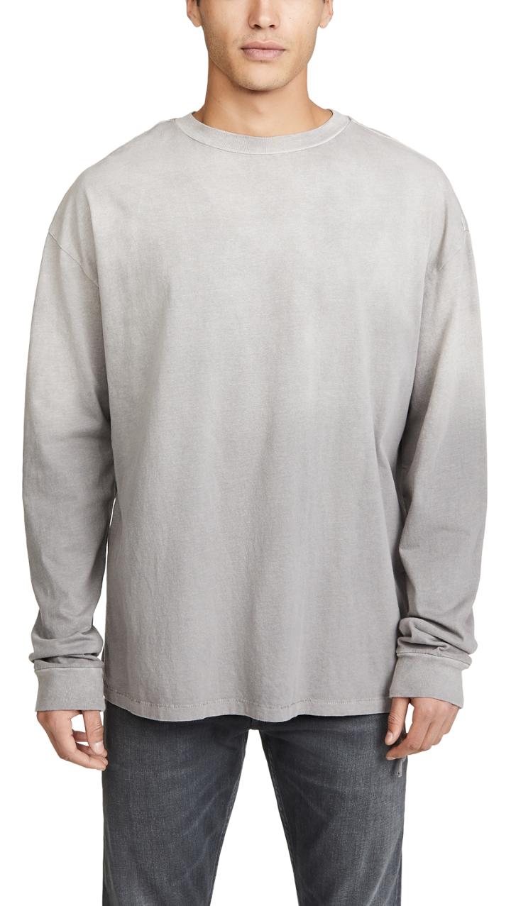 Ksubi Faded Long Sleeve T Shirt