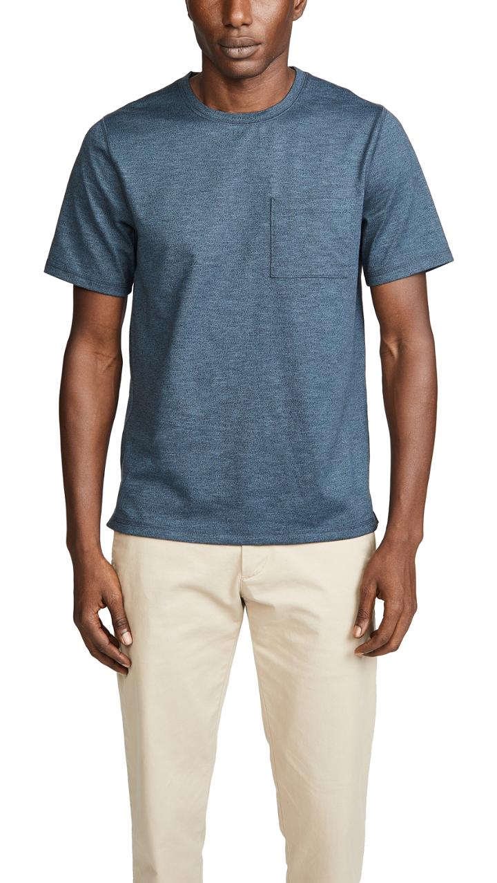 Vince Single Pocket Short Sleeve Tee