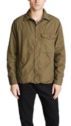 Save Khaki Supima Fleece Shirt Jacket
