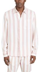 Saturdays Nyc Perry Jumbo Stripe Long Sleeve Shirt