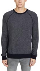 Vince Long Sleeve Birdseye Cashmere Sweater