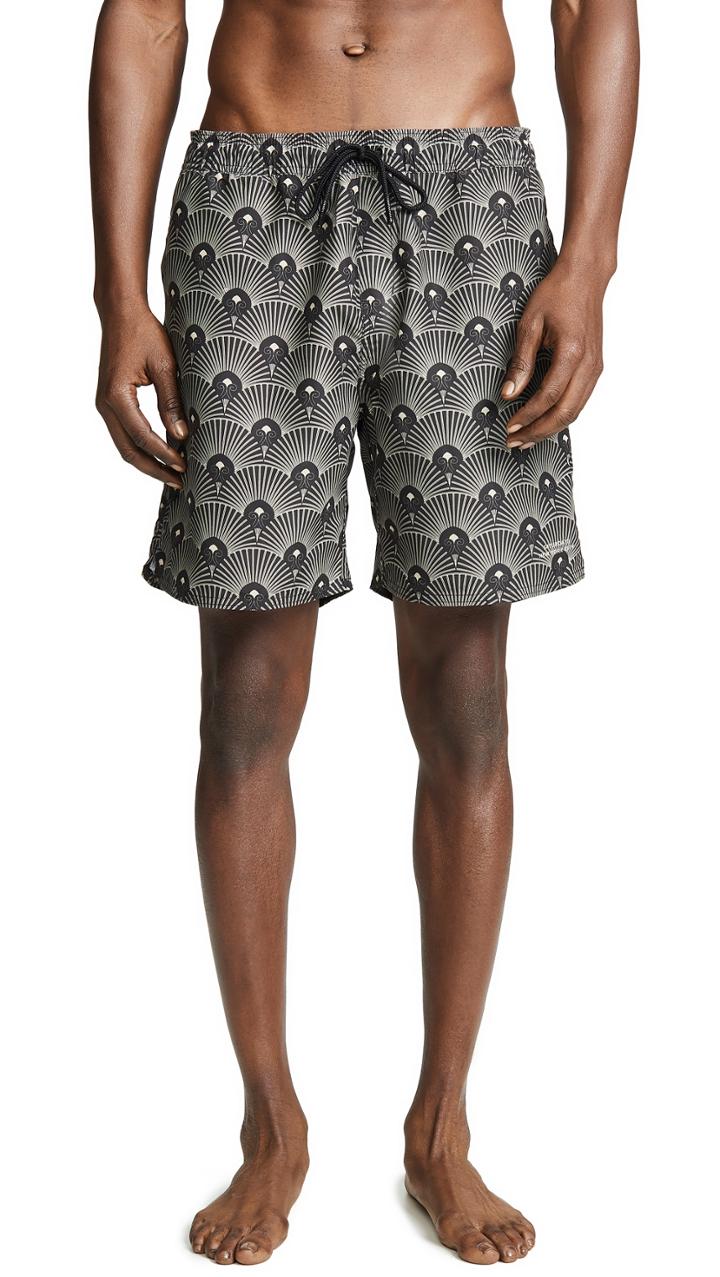 Saturdays Nyc Timothy Deco Swim Shorts