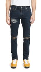 Levi S Red Tab 511 Trade Slim In Fennel Print