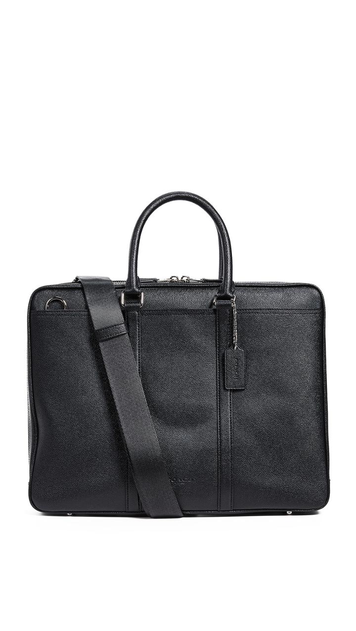 Coach New York Cross Grain Metropolitan Briefcase