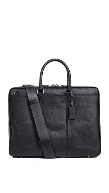 Coach New York Cross Grain Metropolitan Briefcase