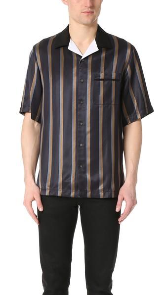 3 1 Phillip Lim Striped Bowler Shirt