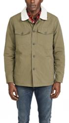 Portuguese Flannel Sherpa Army Overshirt