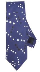 Drake S Black White Dot Tie