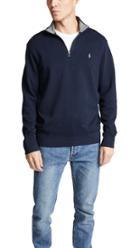 Polo Ralph Lauren Double Knit Zip Jersey