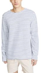 Save Khaki Striped Mariner Tee