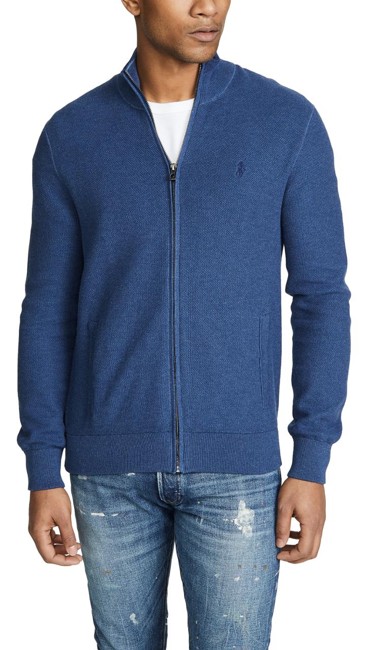 Polo Ralph Lauren Pima Cotton Zip Sweater