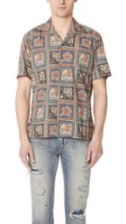 Gitman Vintage Short Sleeve Elephant Shirt