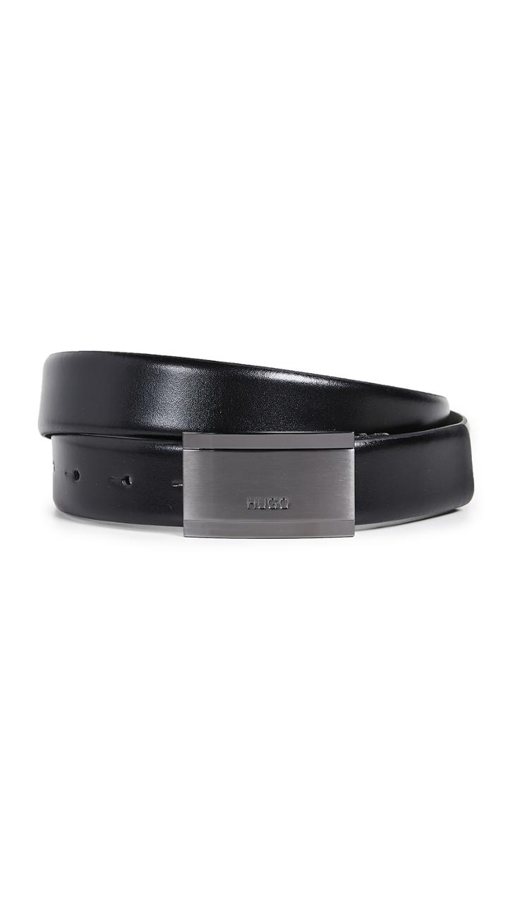 Hugo Gexter Logo Plaque Belt