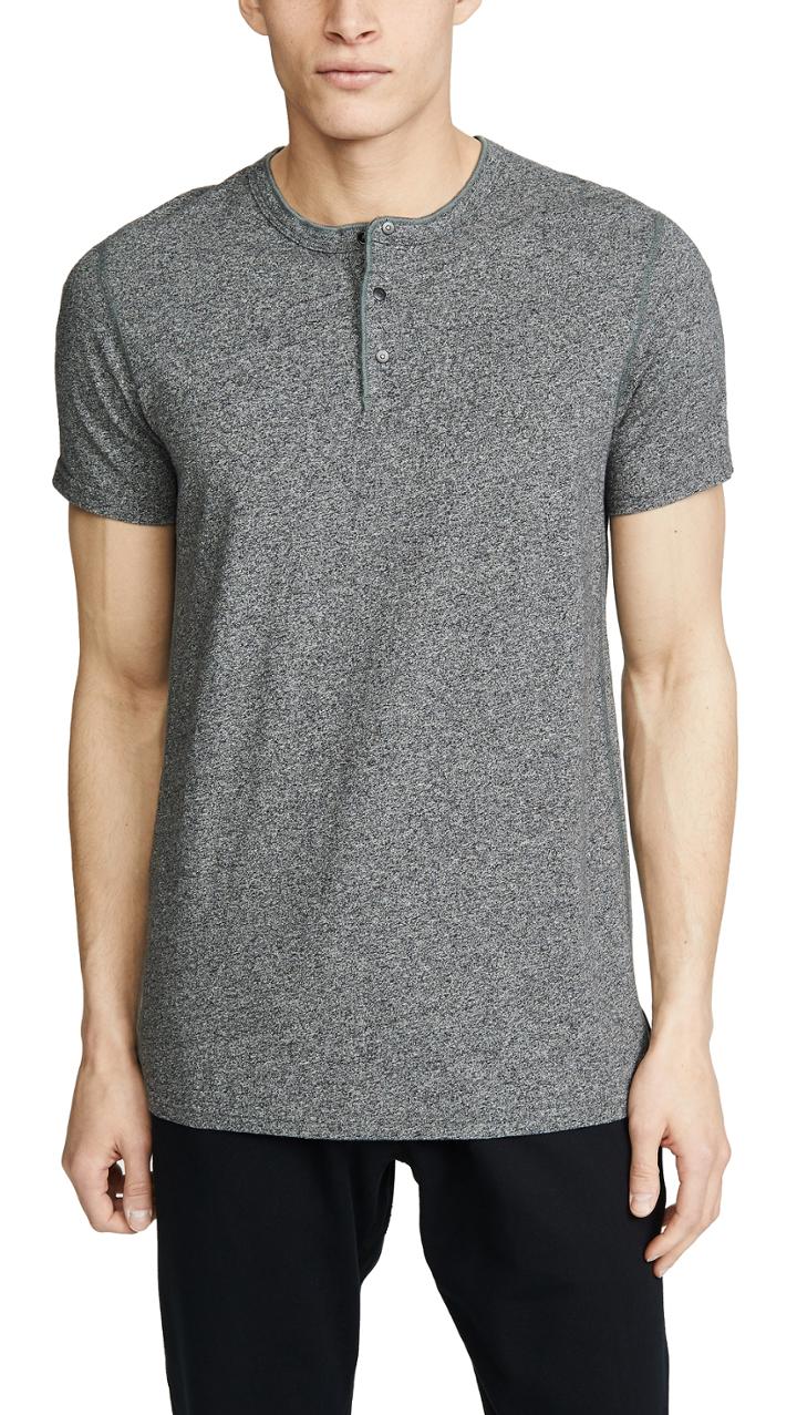 Reigning Champ Ring Spun Jersey Henley
