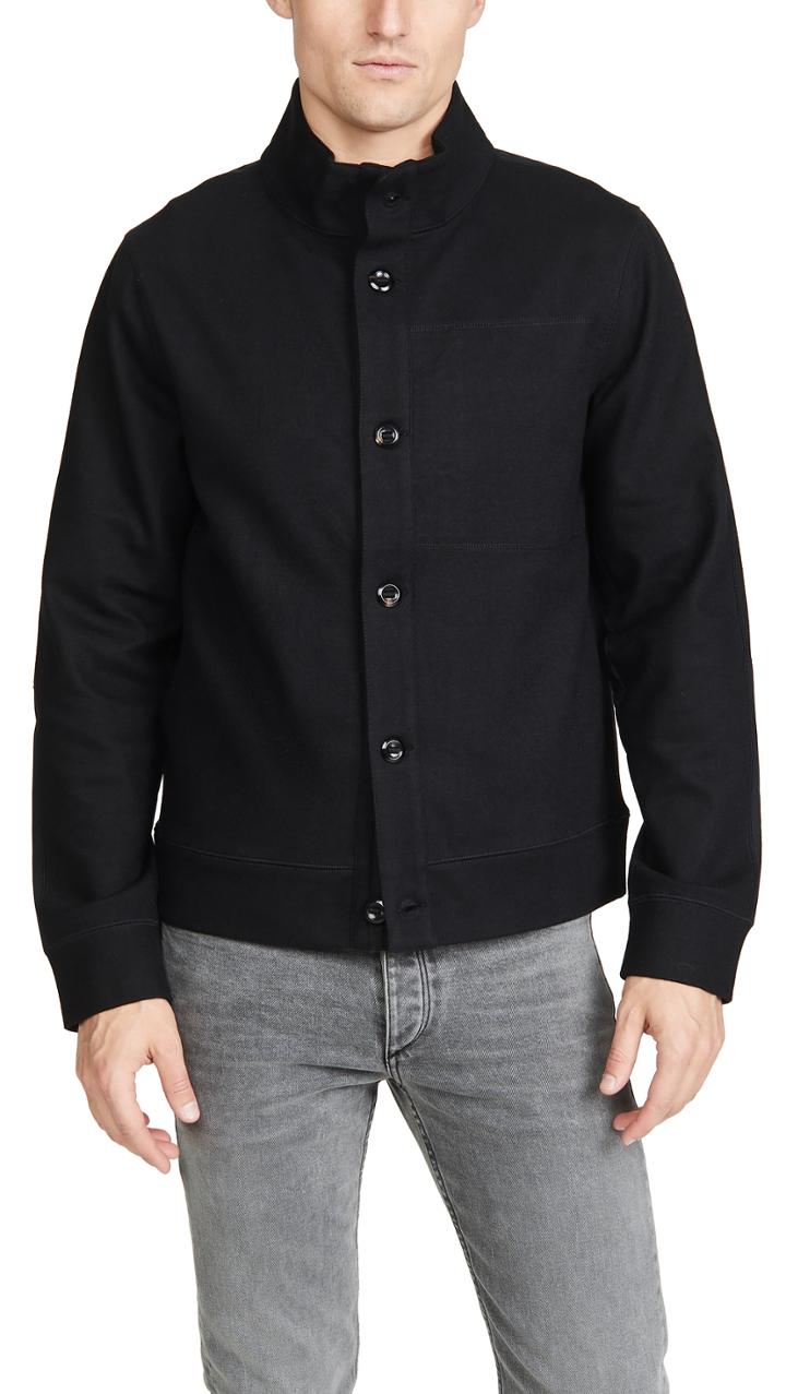Billy Reid Paneled Wool Jacket