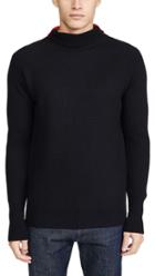 Barena Venezia Cimado Paneled Turtleneck Sweater