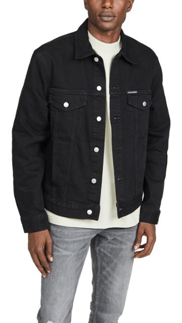 Calvin Klein Jeans Foundation Trucker Embro Jacket