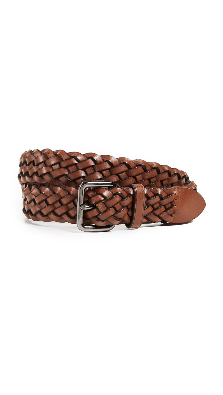Coach New York 32mm Woven Belt